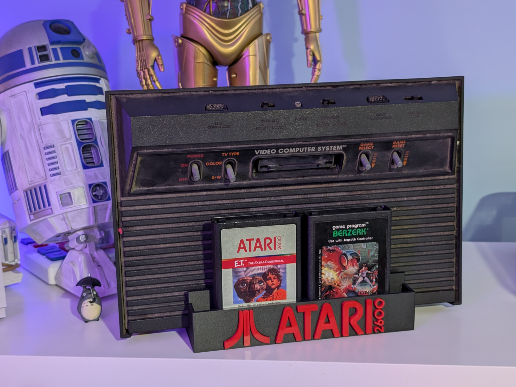 Atari 2600 Display Stand - Pkohler01 | Nexprint: Free 3D Model Downloads