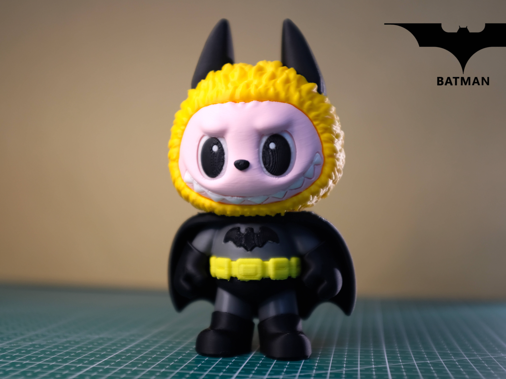Labubu Batman - 黑日 | Nexprint: Free 3D Model Downloads