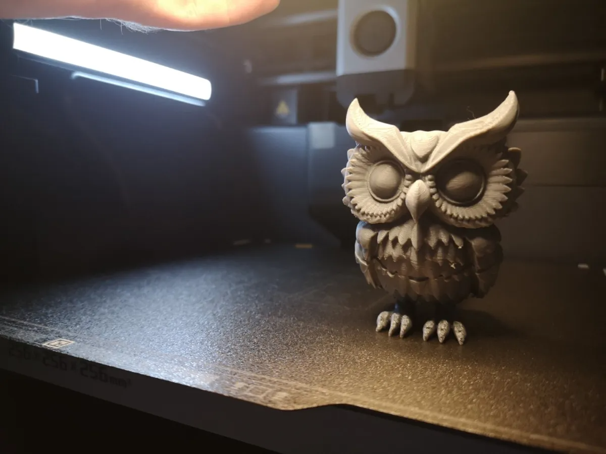 Intricate Owl Figurine - theLightning | Nexprint: Free 3D Model Downloads