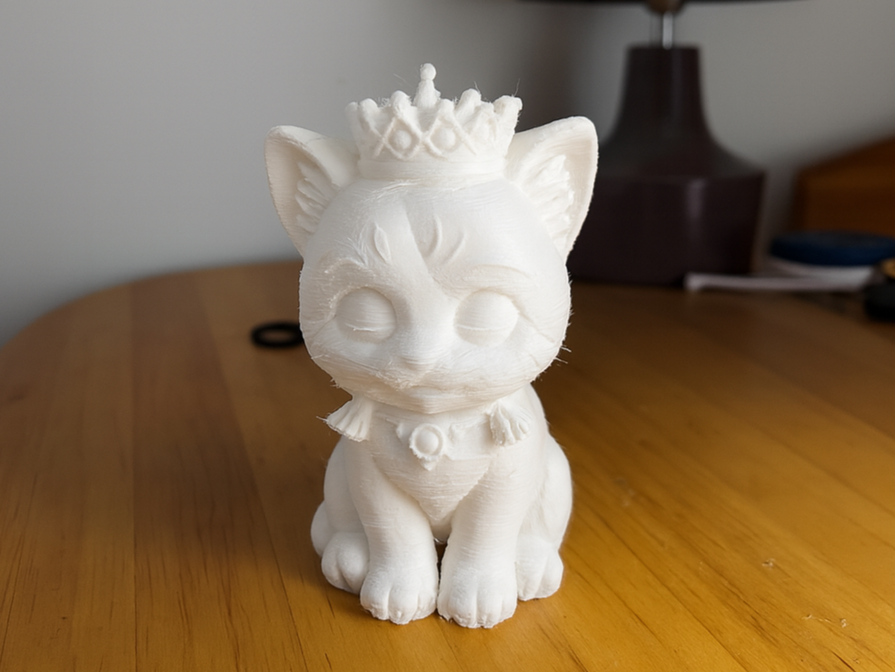 Royal Cat Figurine - Monsieur-Pierre | Nexprint: Free 3D Model Downloads