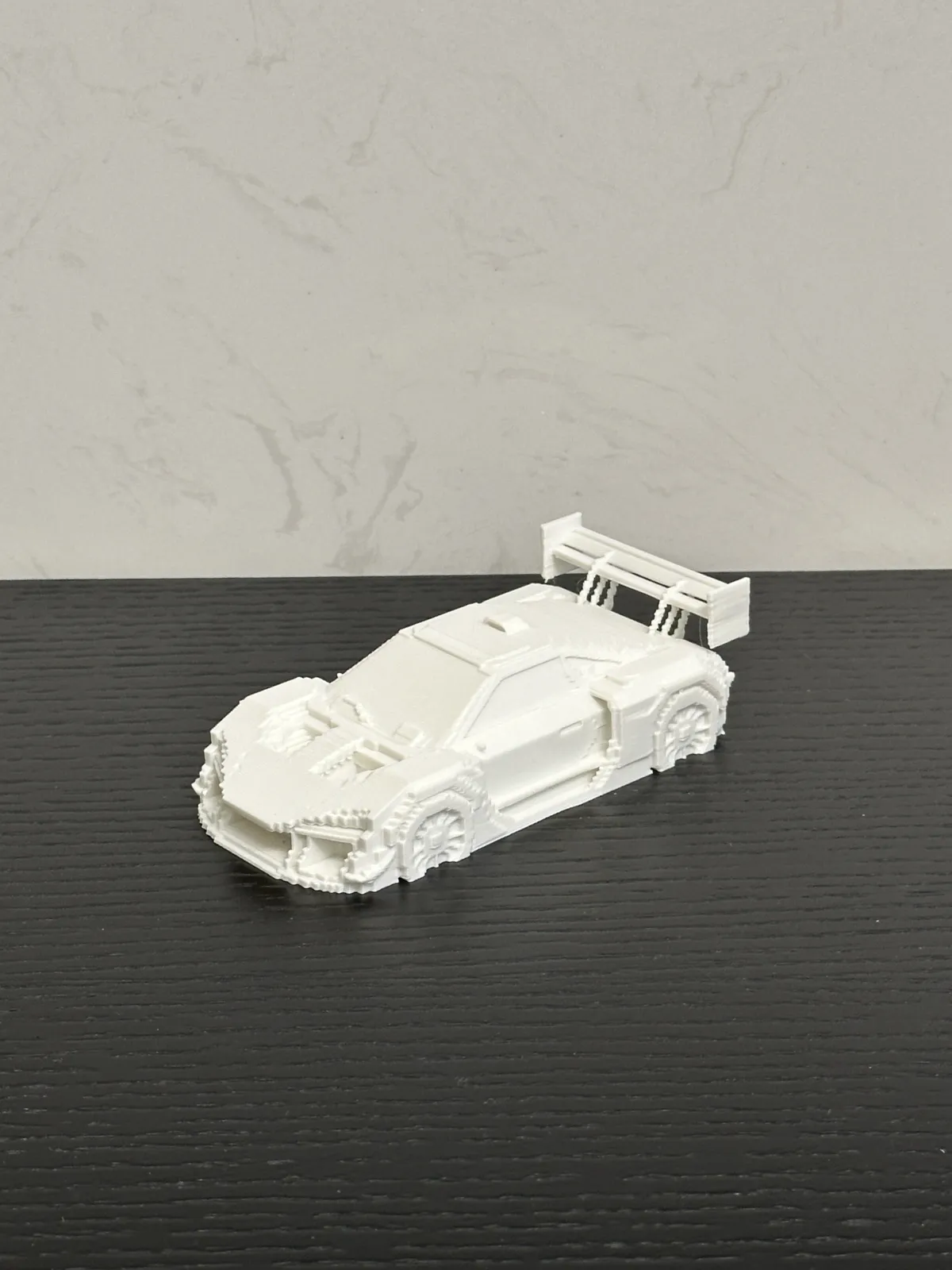 Mosaic Large Particles Low-Ride Racing Car - jojo | Nexprint: Free 3D ...