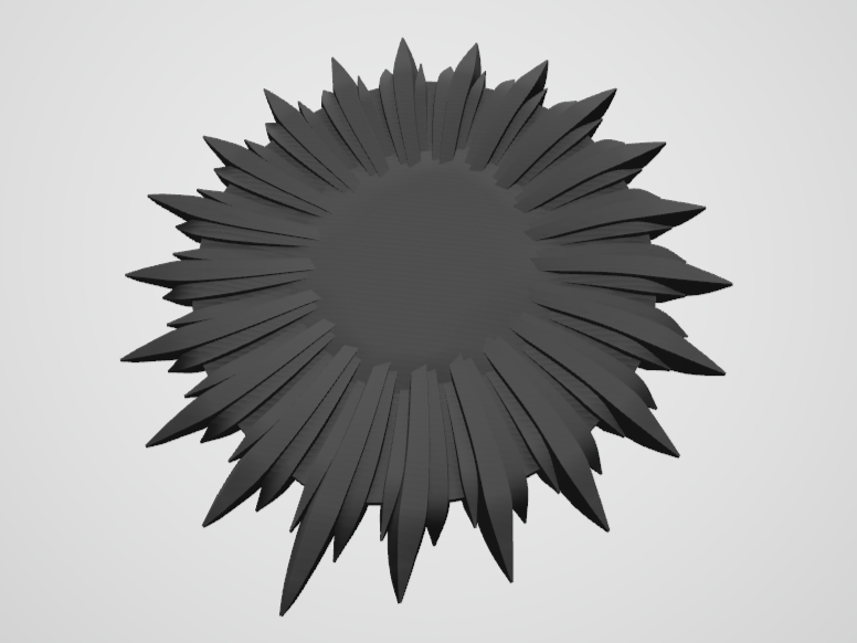 Rays for sacred heart - 3Days of Darkness | Nexprint: Free 3D Model ...
