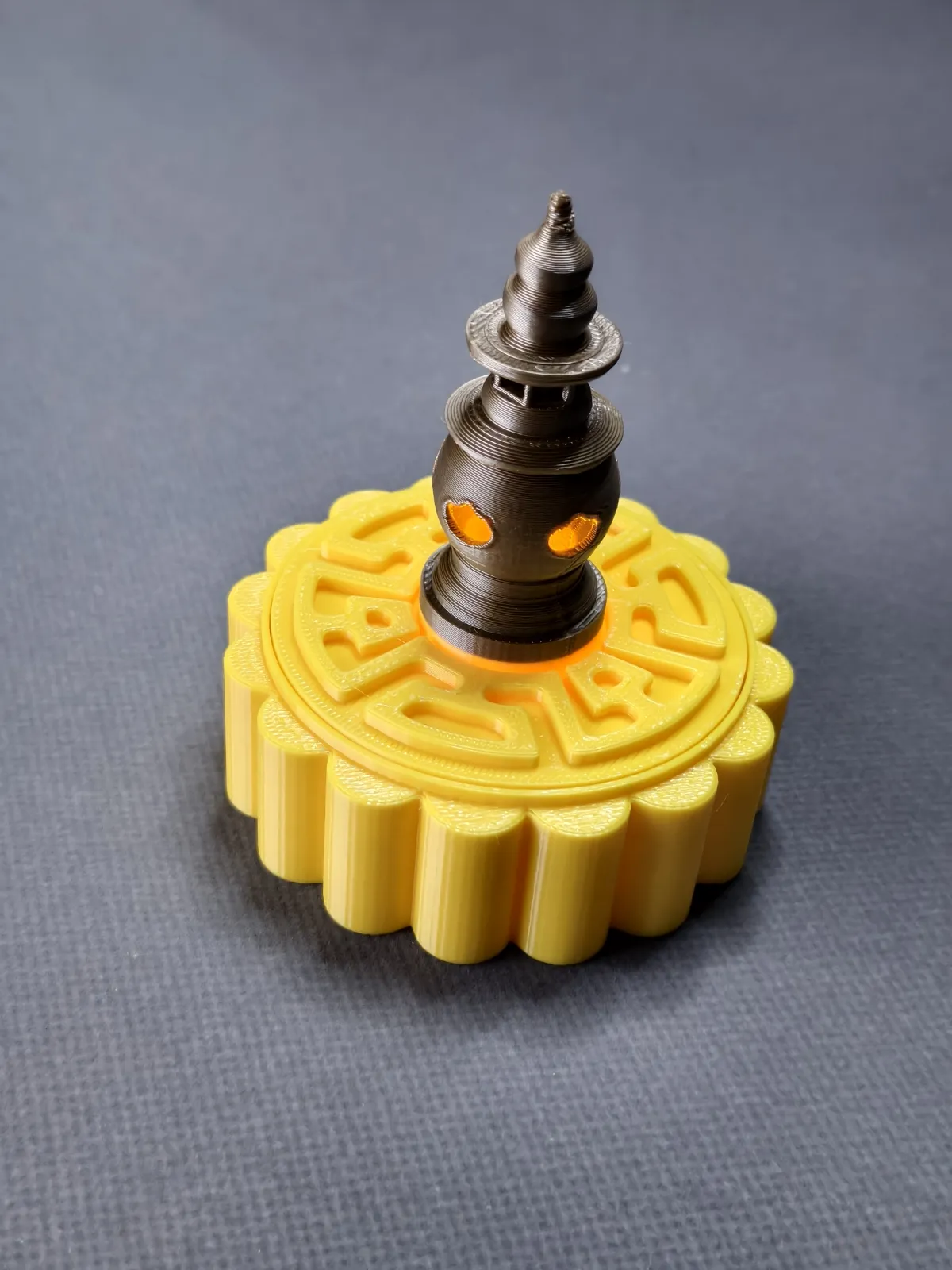 Three Pools Mirroring the Moon – LED Candleholder - 邦德不喝可乐 | Nexprint ...