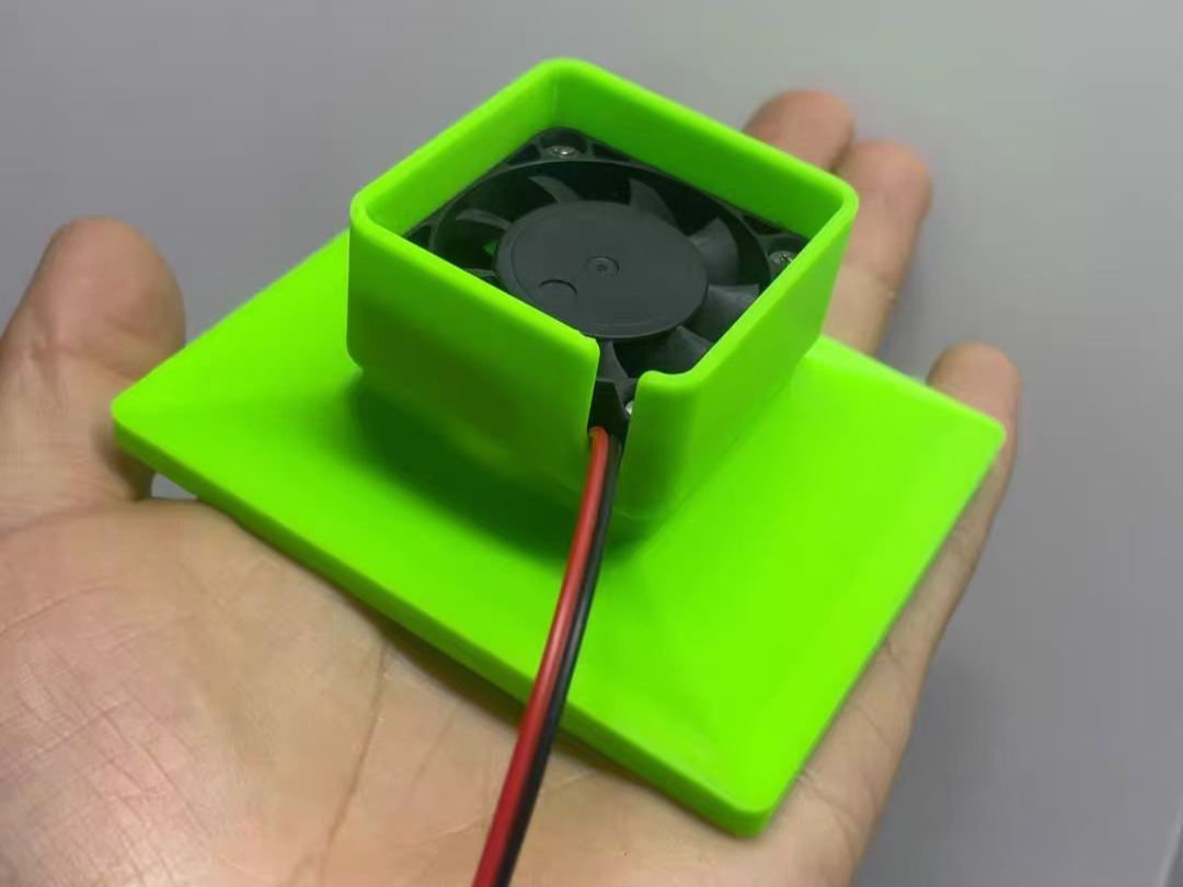 Router-embedded fan heatsink - newbee | Nexprint: Free 3D Model Downloads
