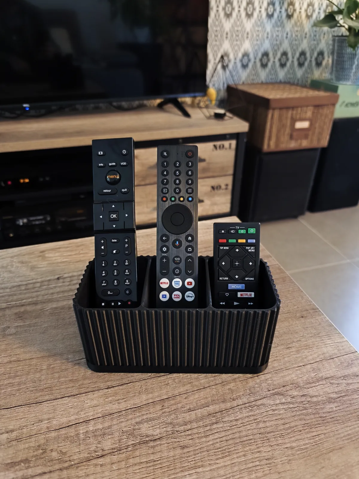 Remote control organizer - R3D Fusion | Nexprint: Free 3D Model Downloads