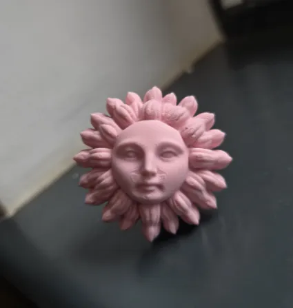 Sun Goddess – Decorative Cabinet Knob - Ams Design | Nexprint: Free 3D ...