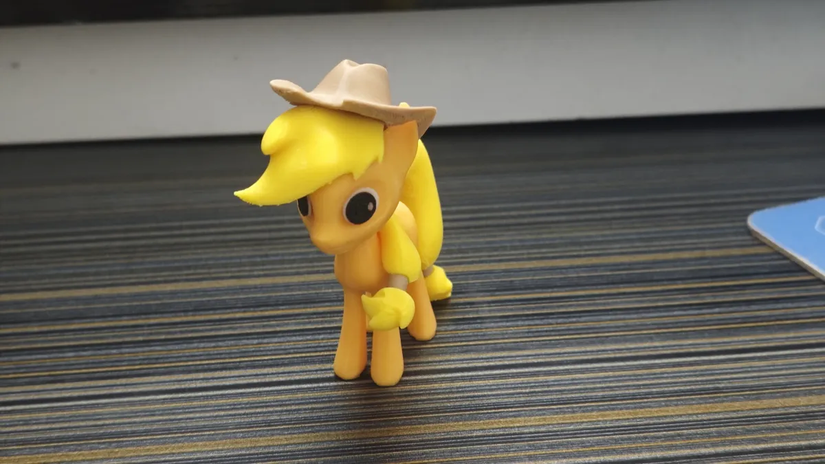 Yellow Profile Disc My Little Pony – Applejack, disassembled, AMS-free version - BYD.3D ...