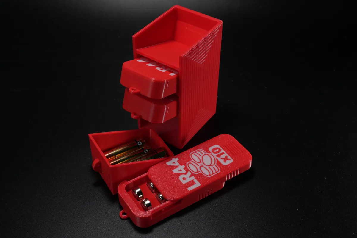 LR44 button cell battery drawer-style organizer - 地呱土豆 | Nexprint: Free ...