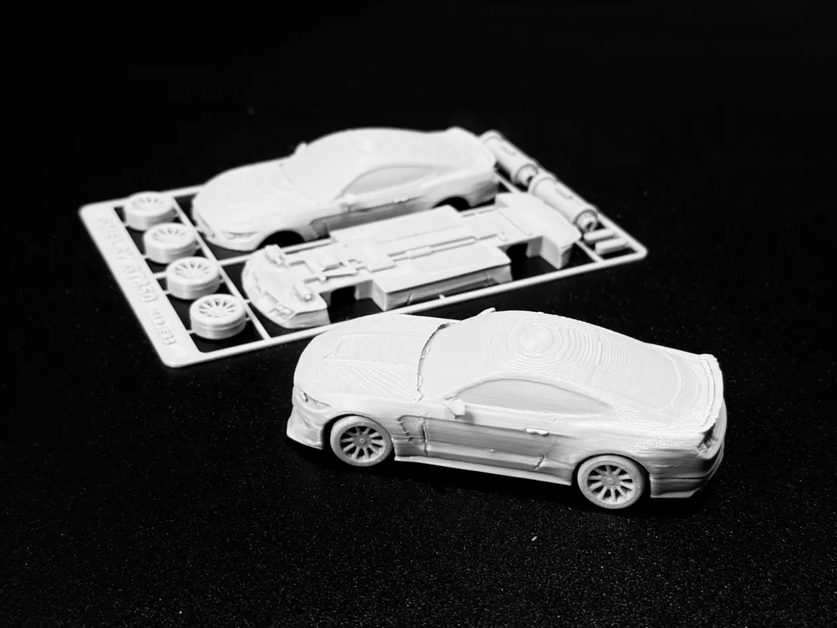 Ford Mustang Shelby GT350 (2015) | 1:50 Kit Card | No Supports ...