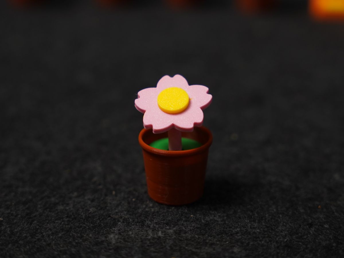 Cherry Modell Sakura Flower Pot Clicker - Cute Cherry Blossom Fidget Toy & Mechanical ...