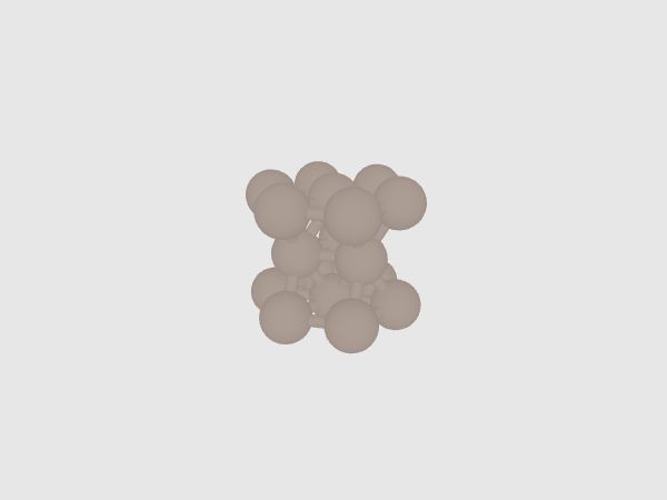 Customizable HCP Unit Cell (Magnesium) - Labeled 3D Molecule Model ...