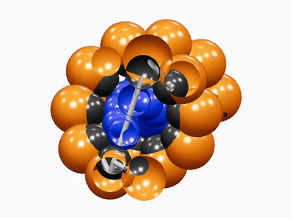 Customizable DNA Double Helix Segment (10 bp) - Labeled 3D Molecule ...