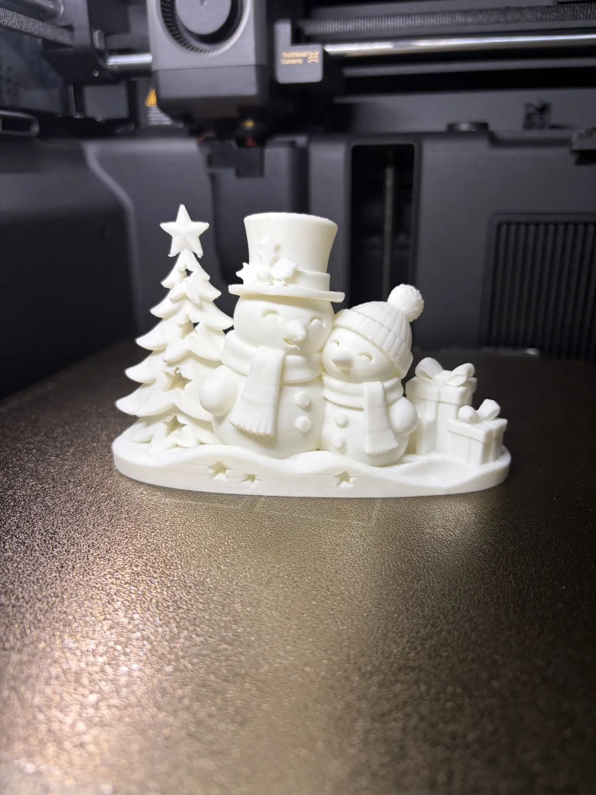 Christmas Snowman Family – Winter Scene Decoration - Duo3DPrint ...