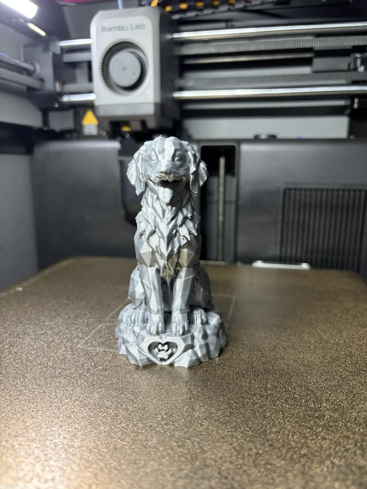 Happy Dog Statue – Loyal Dog Decorative Figure - Duo3DPrint | Nexprint ...