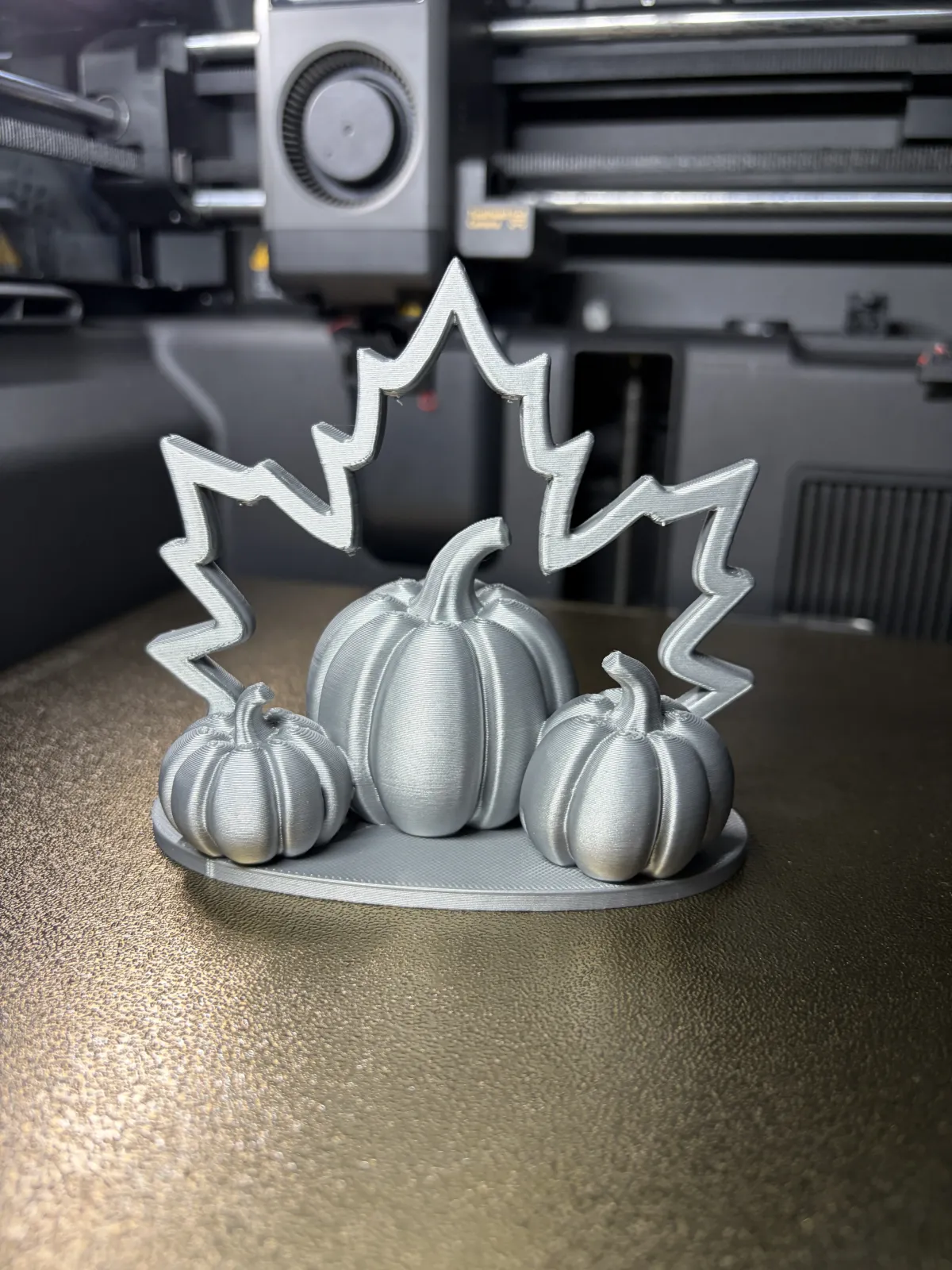 Pumpkin & Maple Leaf – Elegant Autumn Table Decor - Duo3DPrint ...