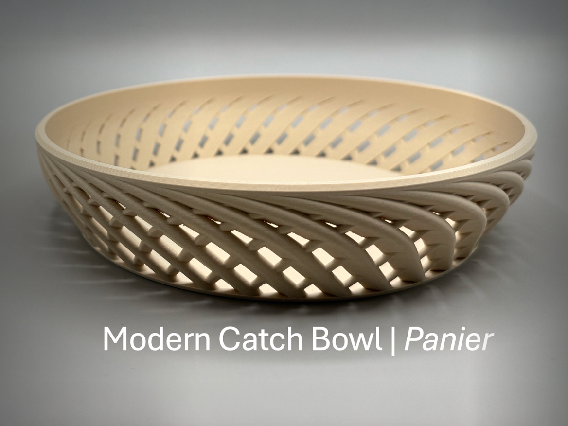 Modern Catch Bowl | Basket - Protyle Designs | Nexprint: Free 3D Model ...