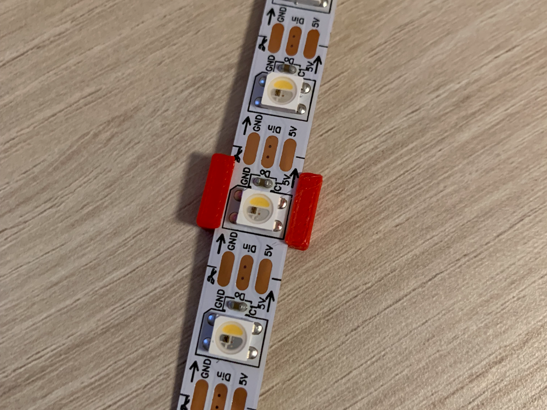Simple Led Strip Simple LED strip holder for 10mm LED strip - Xeraj | Nexprint: Free 3D ...