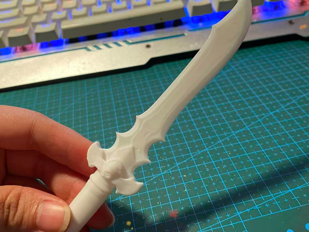 Miniature prop: Great Sword - datian | Nexprint: Free 3D Model Downloads