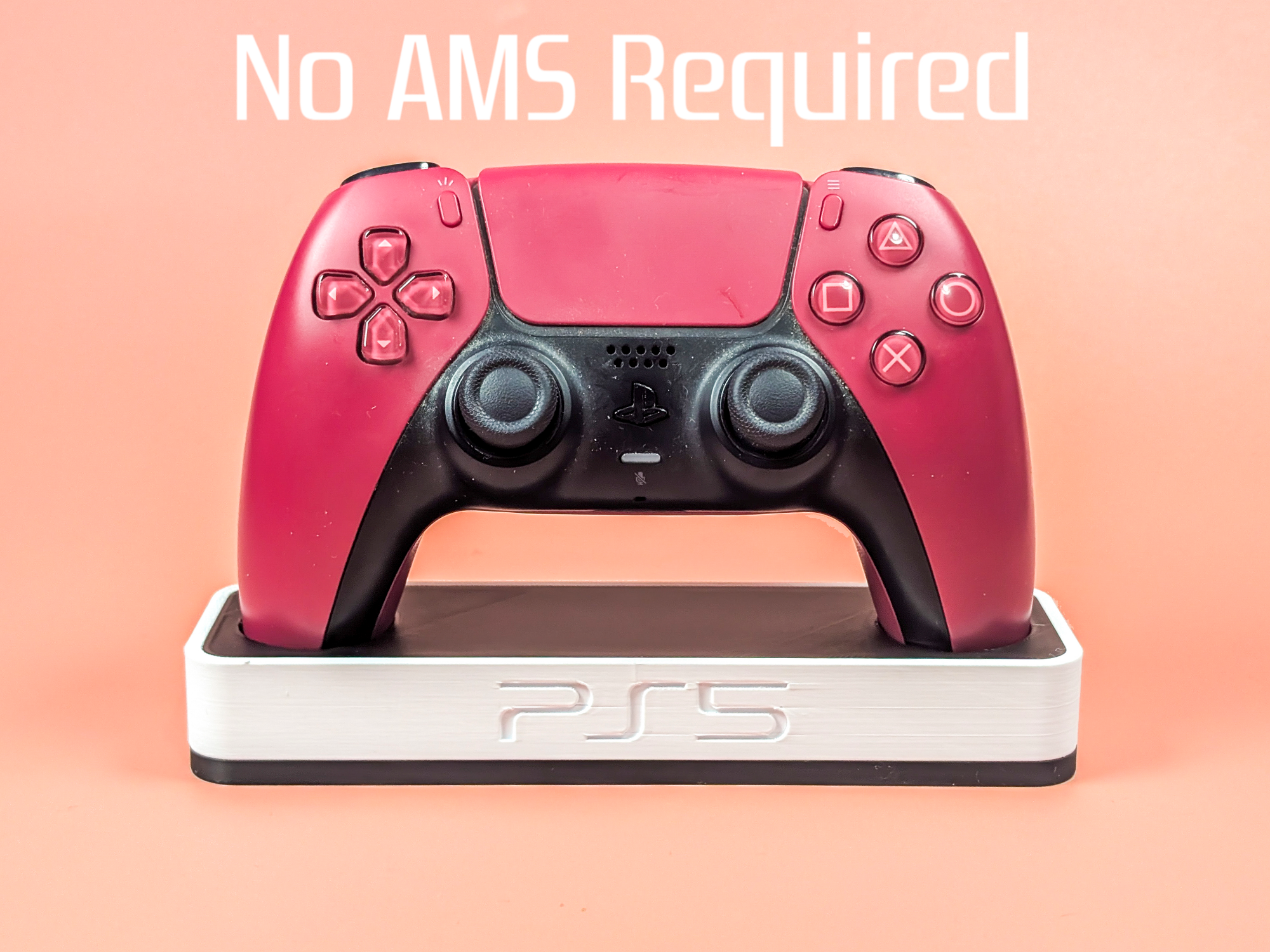 PS5 Controller Stand with Rounded Corners - PS5 Logo - phoenix3dmodels ...