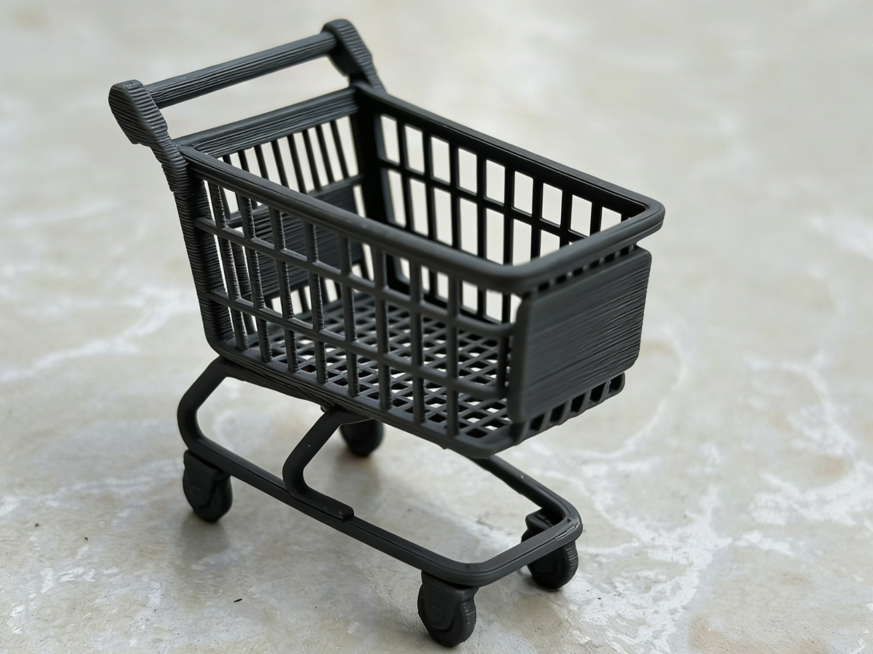 Mini Shopping Cart - wiu | Nexprint: Free 3D Model Downloads
