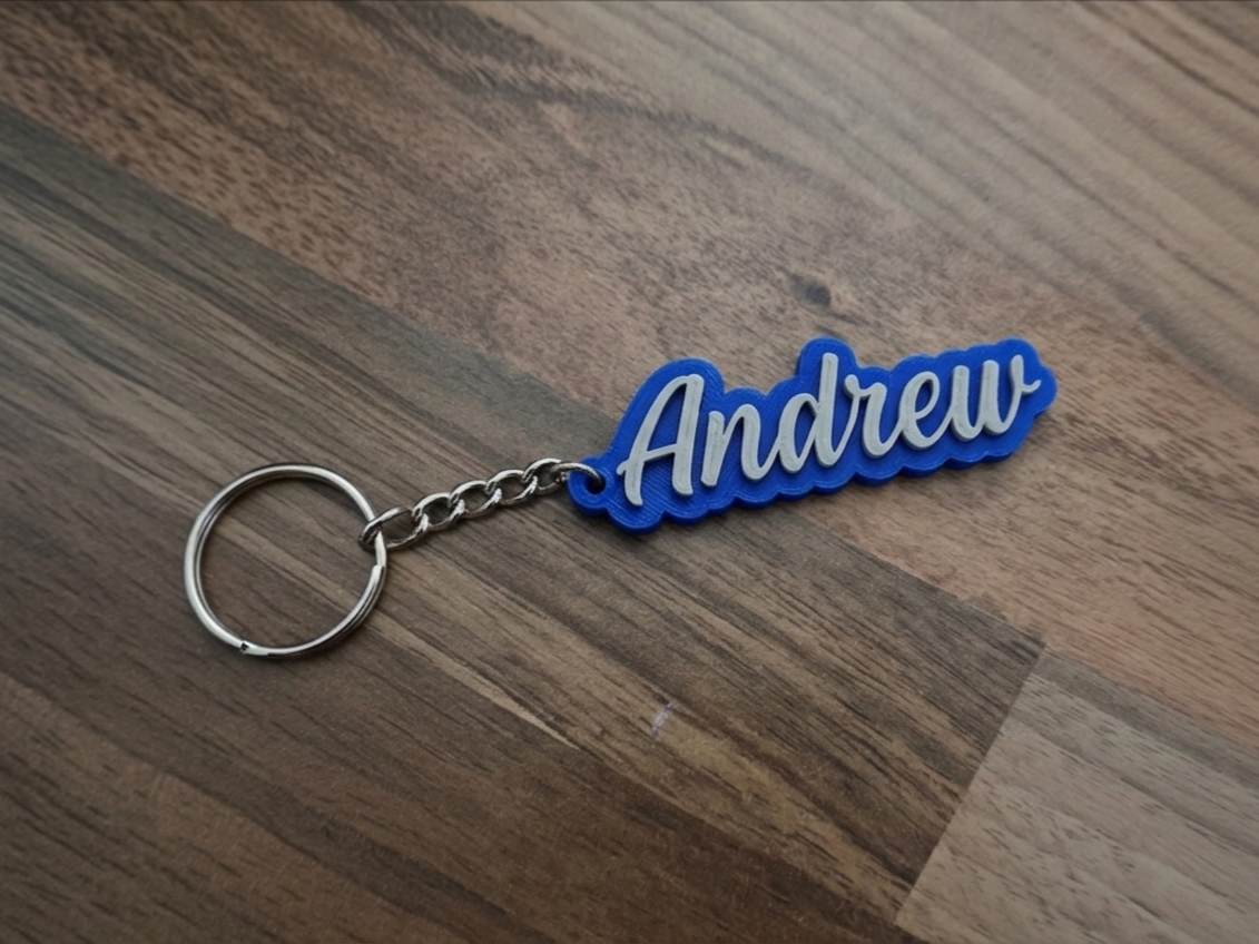 Andrew keychain - keyring - Ergost | Nexprint: Free 3D Model Downloads