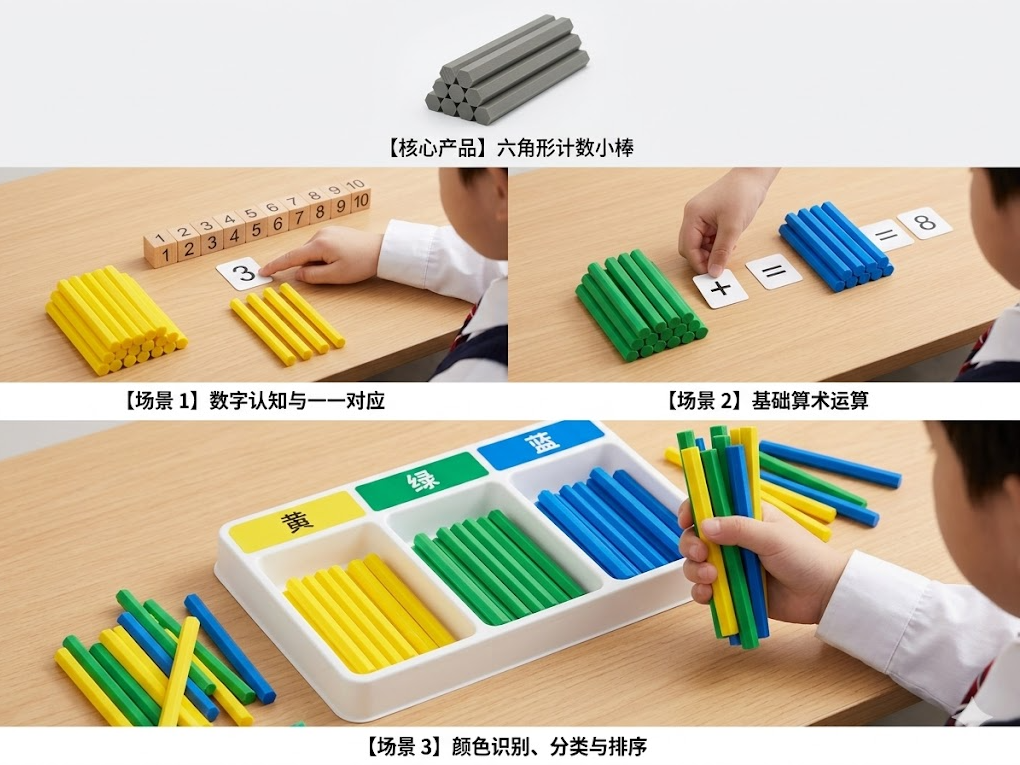 Aid Conting Elementary school teaching aid – counting rods - weicai | Nexprint ...