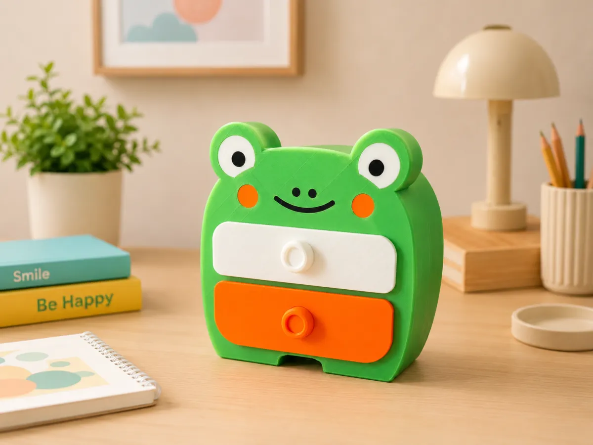 Frog storage box - 多练练就好| Nexprint: Free 3D Model Downloads
