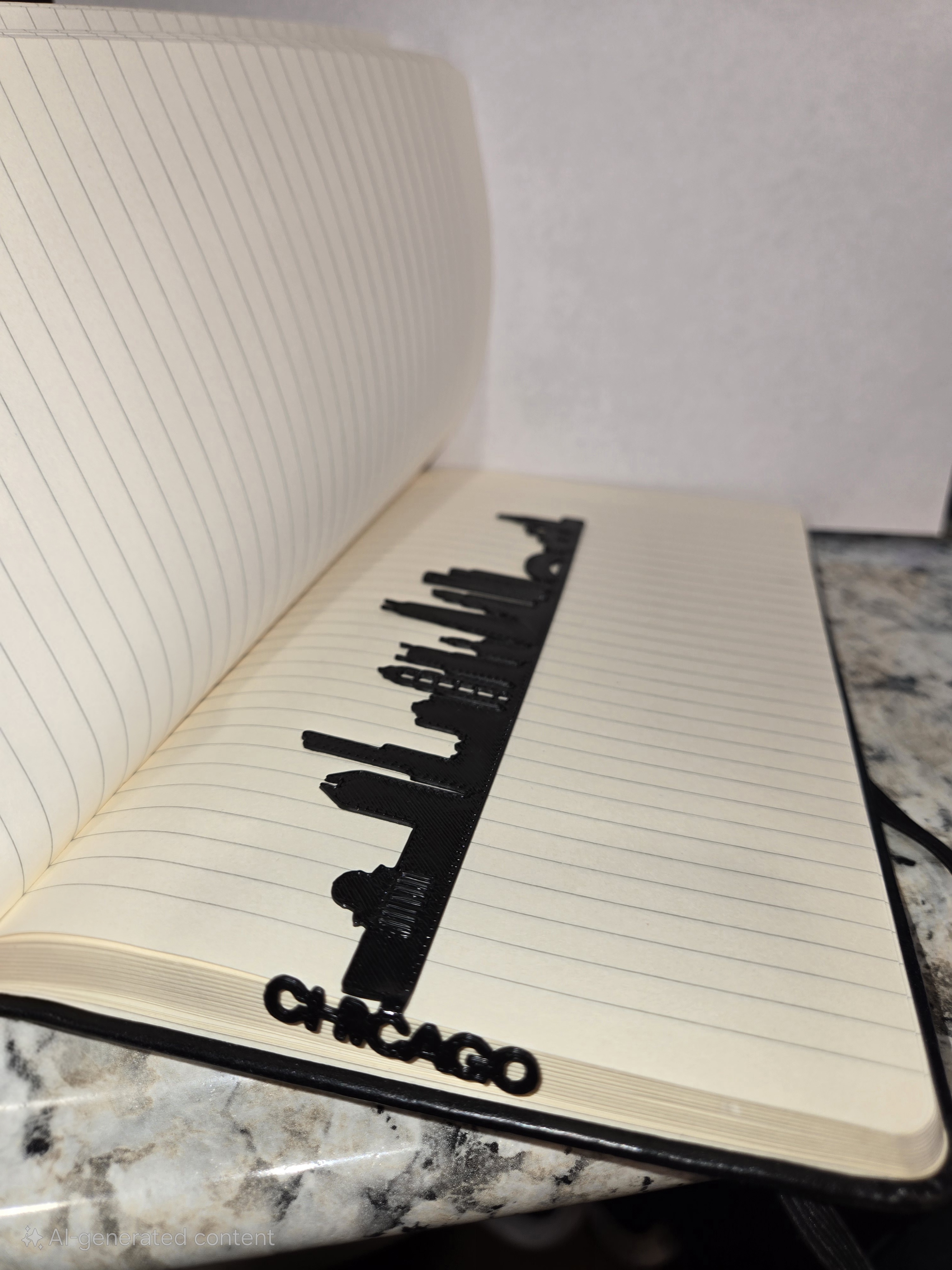 chicago bookmark - NextPrint 3D Model | 3Drop