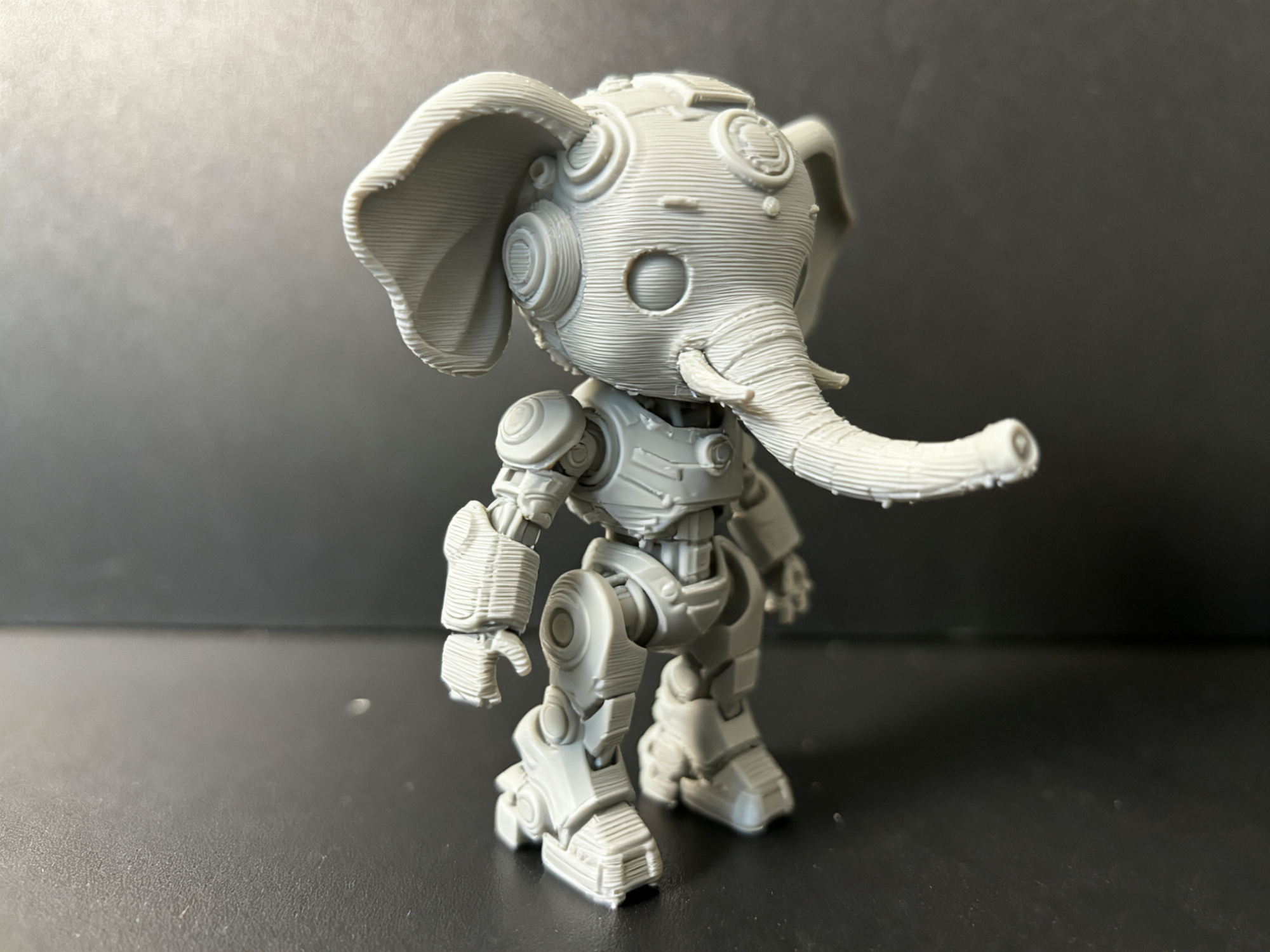 Tech Elephant Mechanical Elephant Model – A Futuristic, Tech-Infused Elephant Design ...