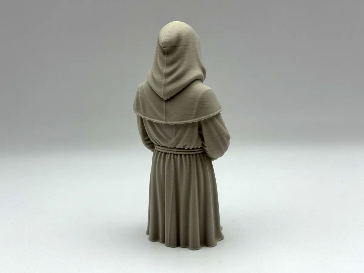 Grim Skeleton Monk - Stigern | Nexprint: Free 3D Model Downloads