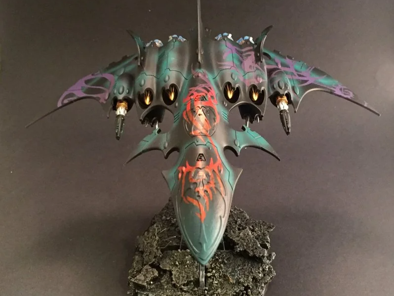 Dark space elf bomber - AdrianB | Nexprint: Free 3D Model Downloads