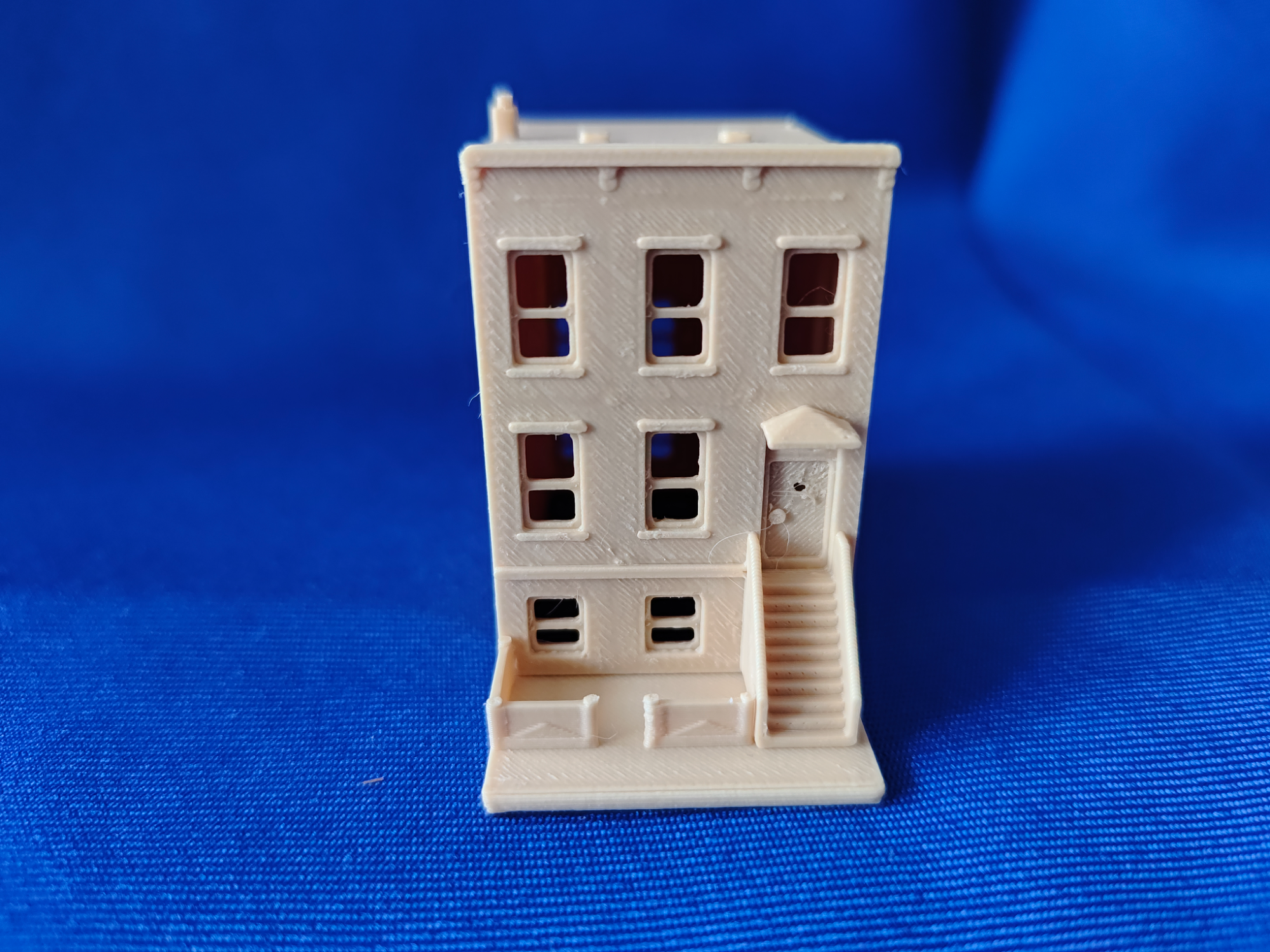 Block-style residential building model - 不服输的小呱 | Nexprint: Free 3D ...