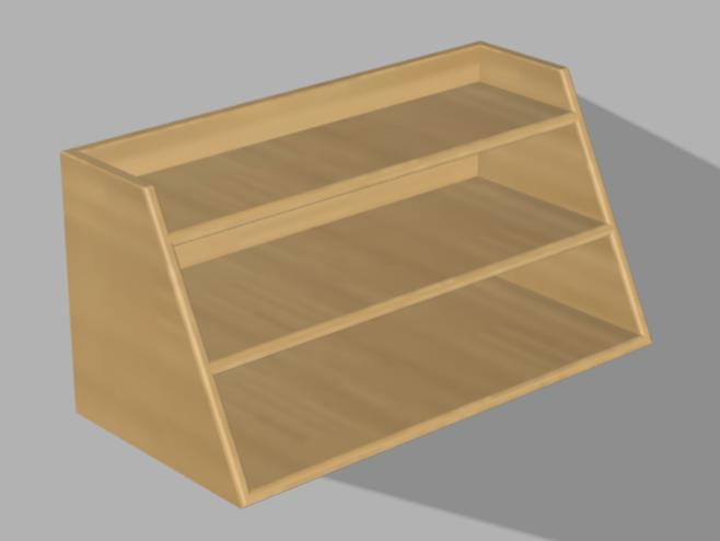 3 Tier Rack 3d Chart ThreeâTier Storage Rack - U0052334191 | Nexprint: Free 3D Model Downloads