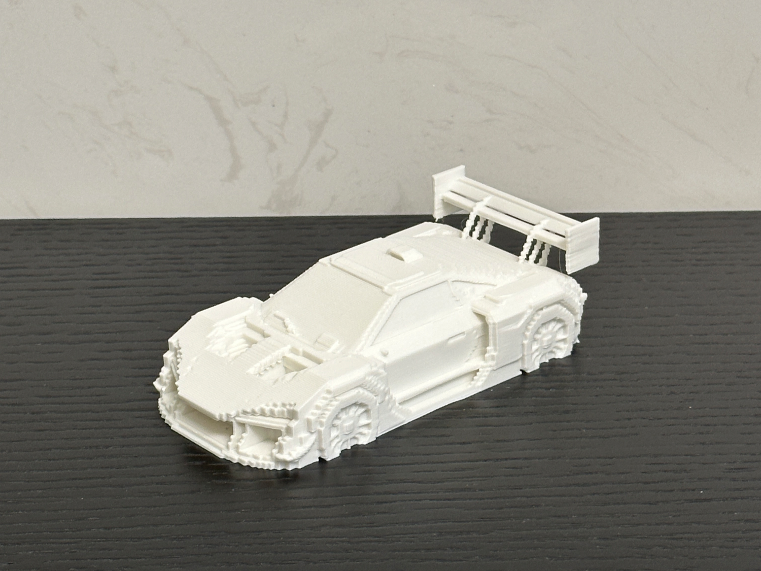 Mosaic Large Particles Low-Ride Racing Car - jojo | Nexprint: Free 3D ...