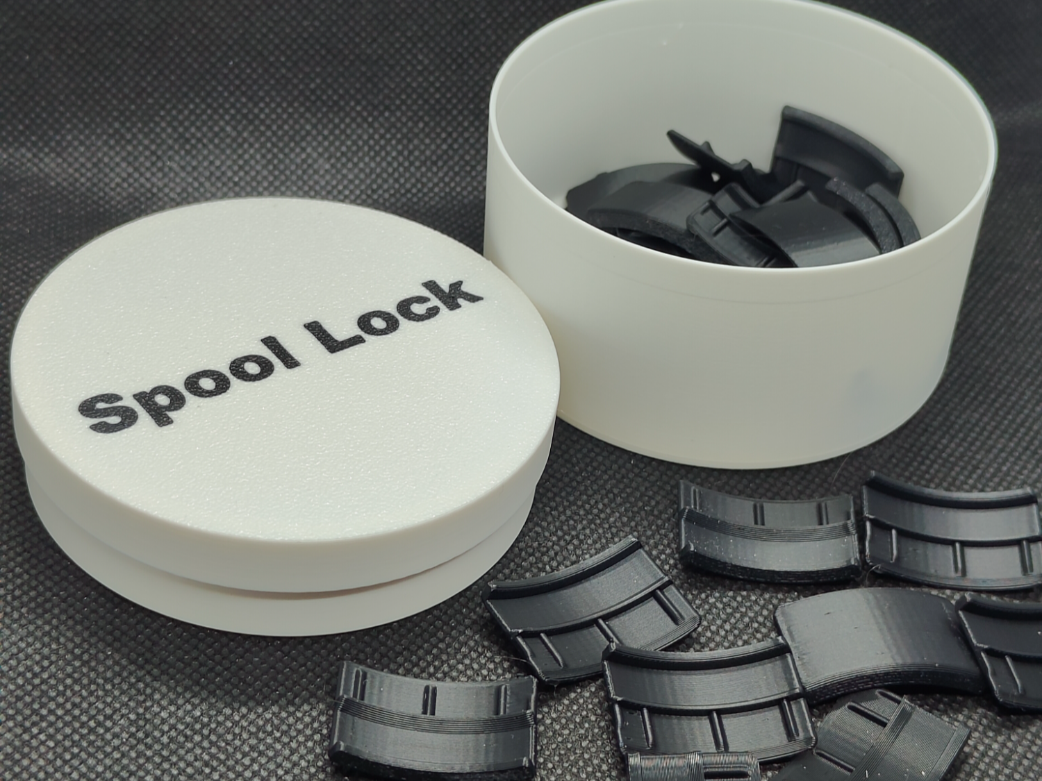 Spool Core Lock Spool Lock Container - 3Design | Nexprint: Free 3D Model Downloads