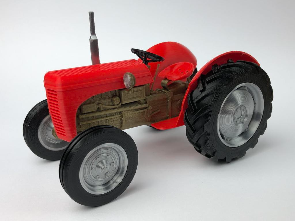Te20 Pattern Ferguson TE20 Tractor - Soarpix | Nexprint: Free 3D Model Downloads