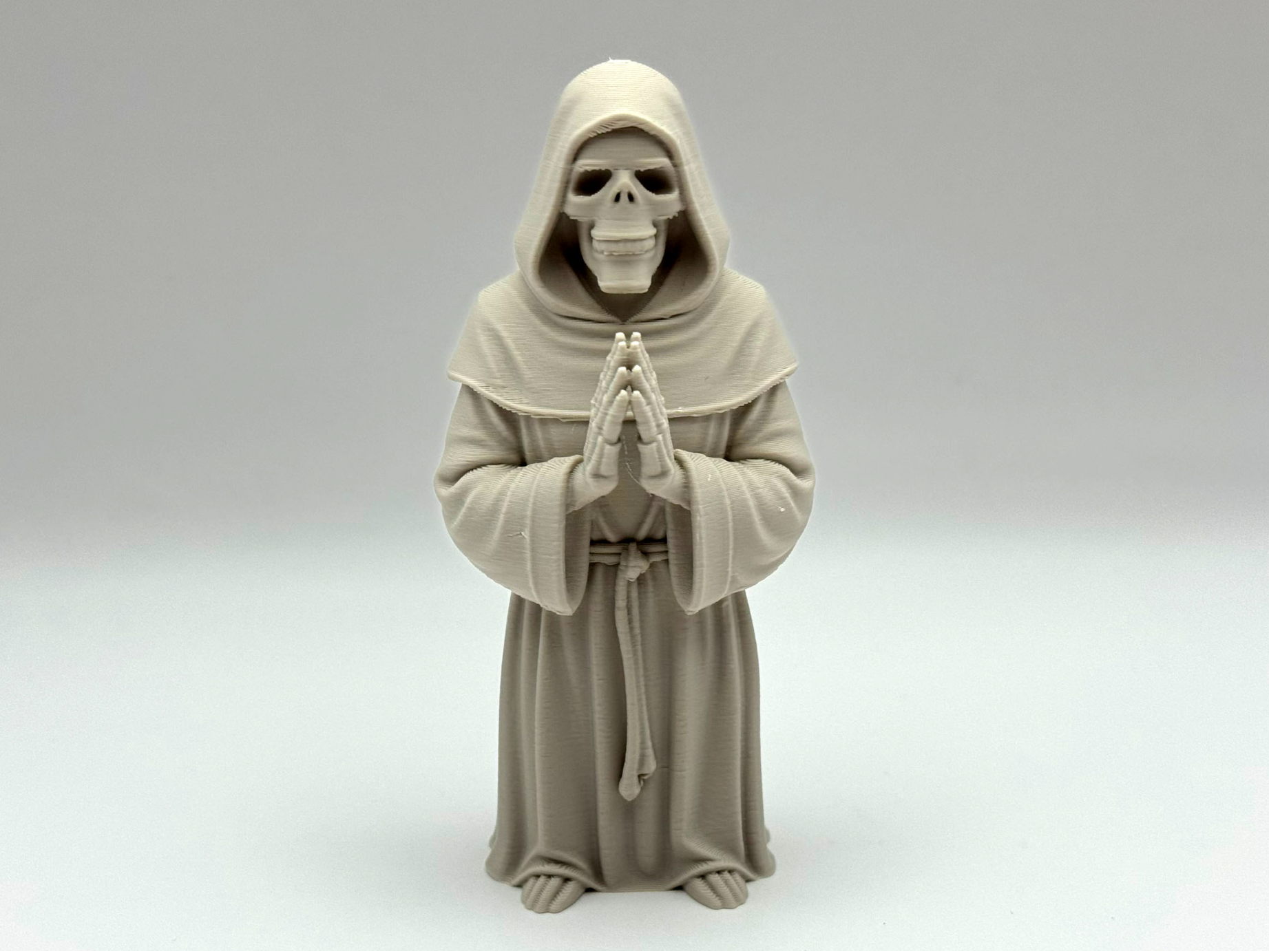 Grim Skeleton Monk - Stigern | Nexprint: Free 3D Model Downloads