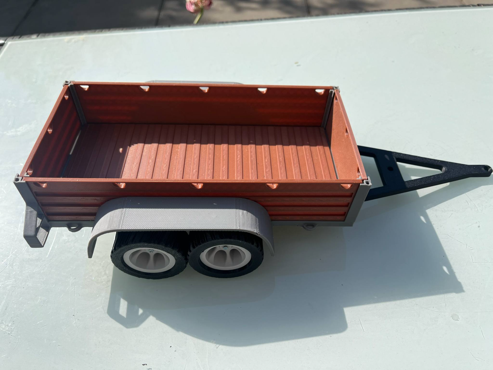 Truck for RC car expedition off-road car 1:10, 1:12, trailer ...