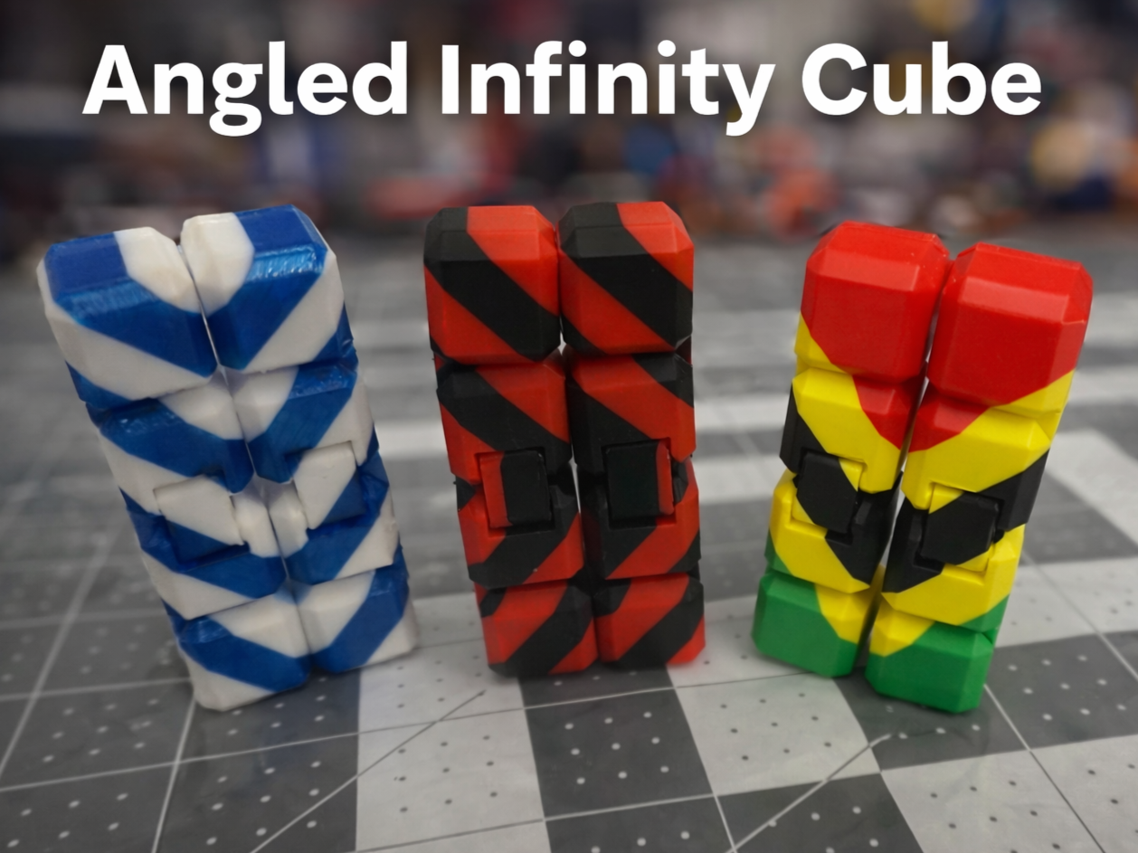 Angled Infinity Cube - Speide3D | Nexprint: Free 3D Model Downloads
