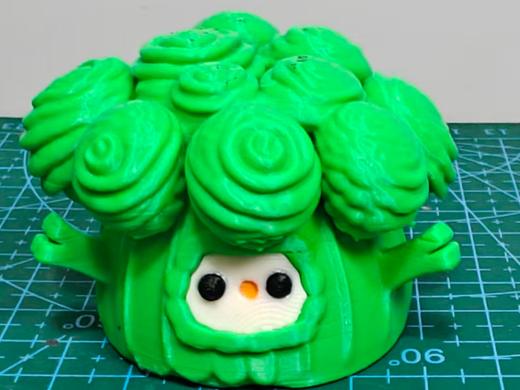 Broccoli Sprite - 喵仙神 | Nexprint: Free 3D Model Downloads