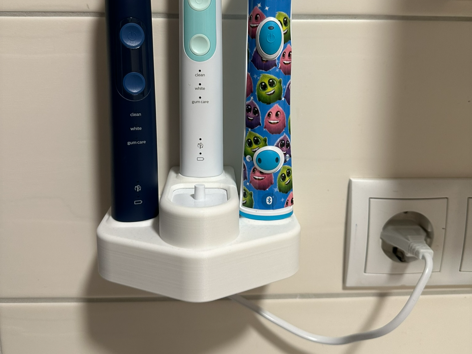Philips Sonicare Toothbrush Holder for 3 Brushes - Alko_07 | Nexprint ...