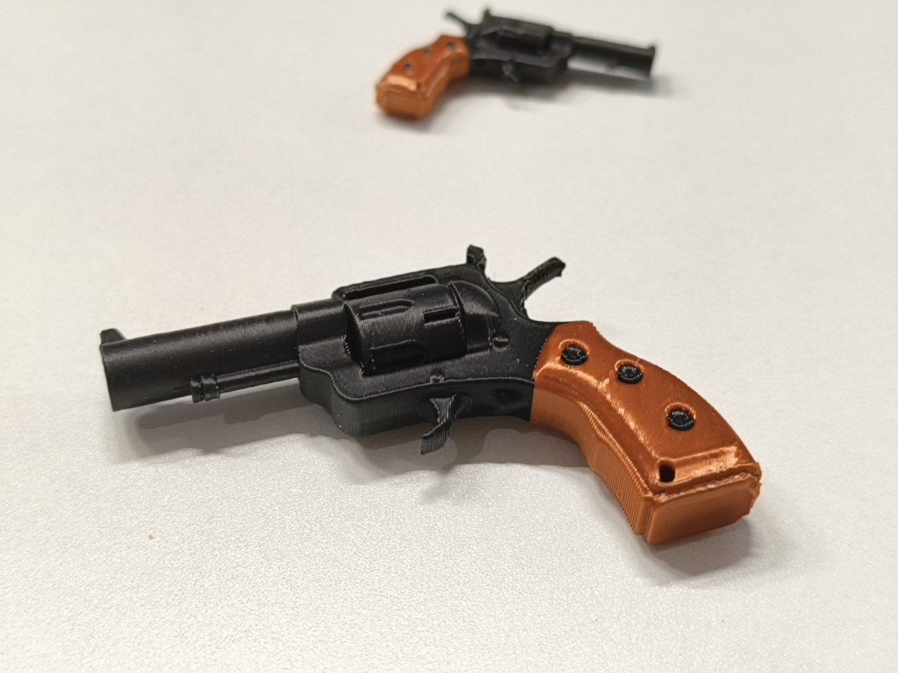 Multicolor Revolver Smith & Wesson revolver - multicolor - NextPrint 3D Model | 3Drop