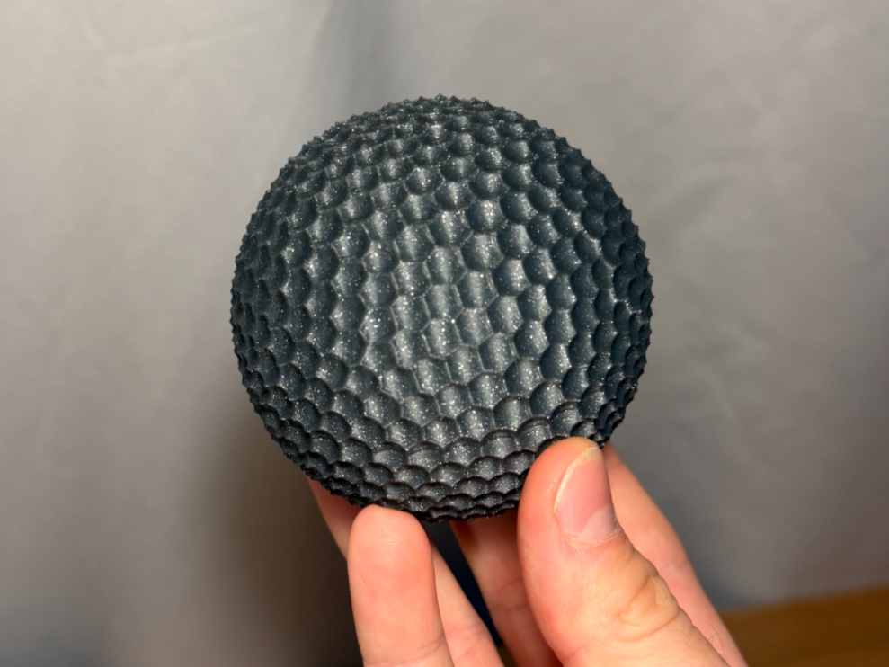 Sensory Fidget Sphere - Dimpled - fifindr | Nexprint: Free 3D Model ...