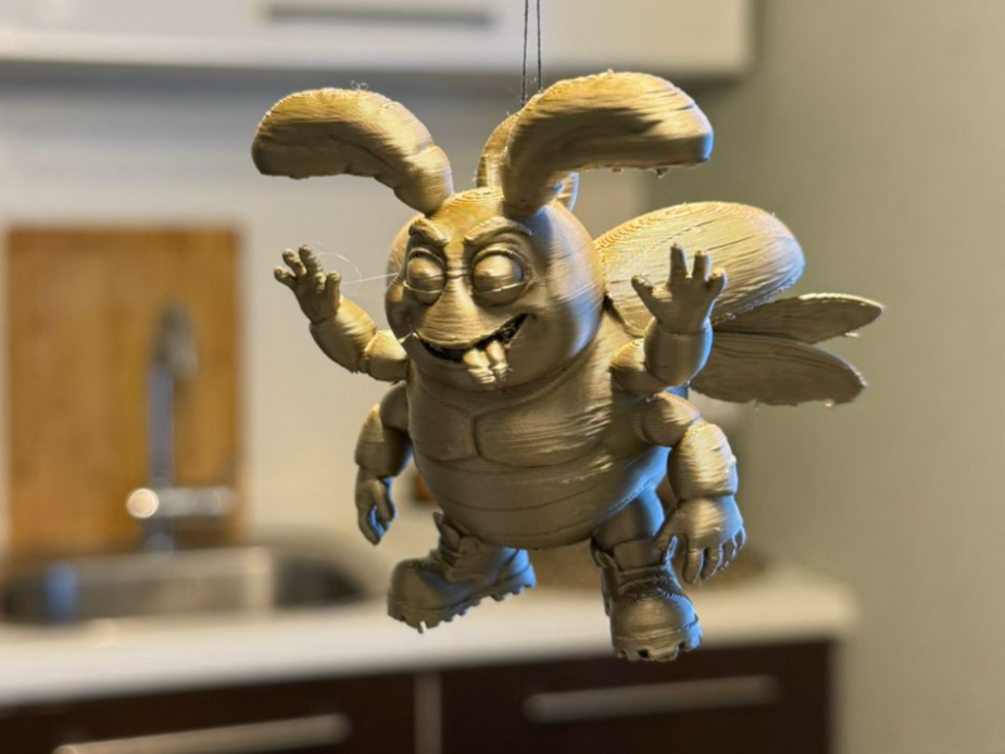 Mayfly charm - IRENA 3D | Nexprint: Free 3D Model Downloads