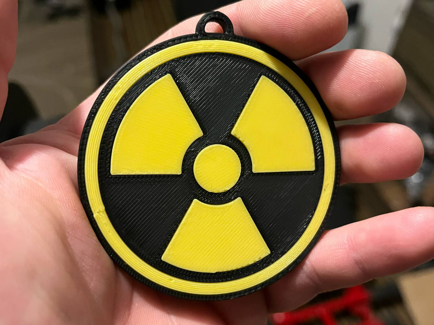 Fallout Nuke symbol, atom bomb icon - Ainon3Dprint | Nexprint: Free 3D ...