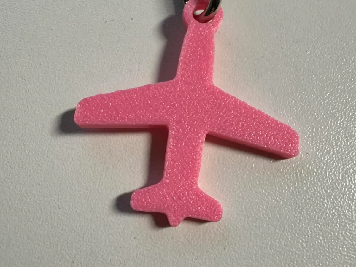 Jet Airplane Keychain - icarus56 | Nexprint: Free 3D Model Downloads
