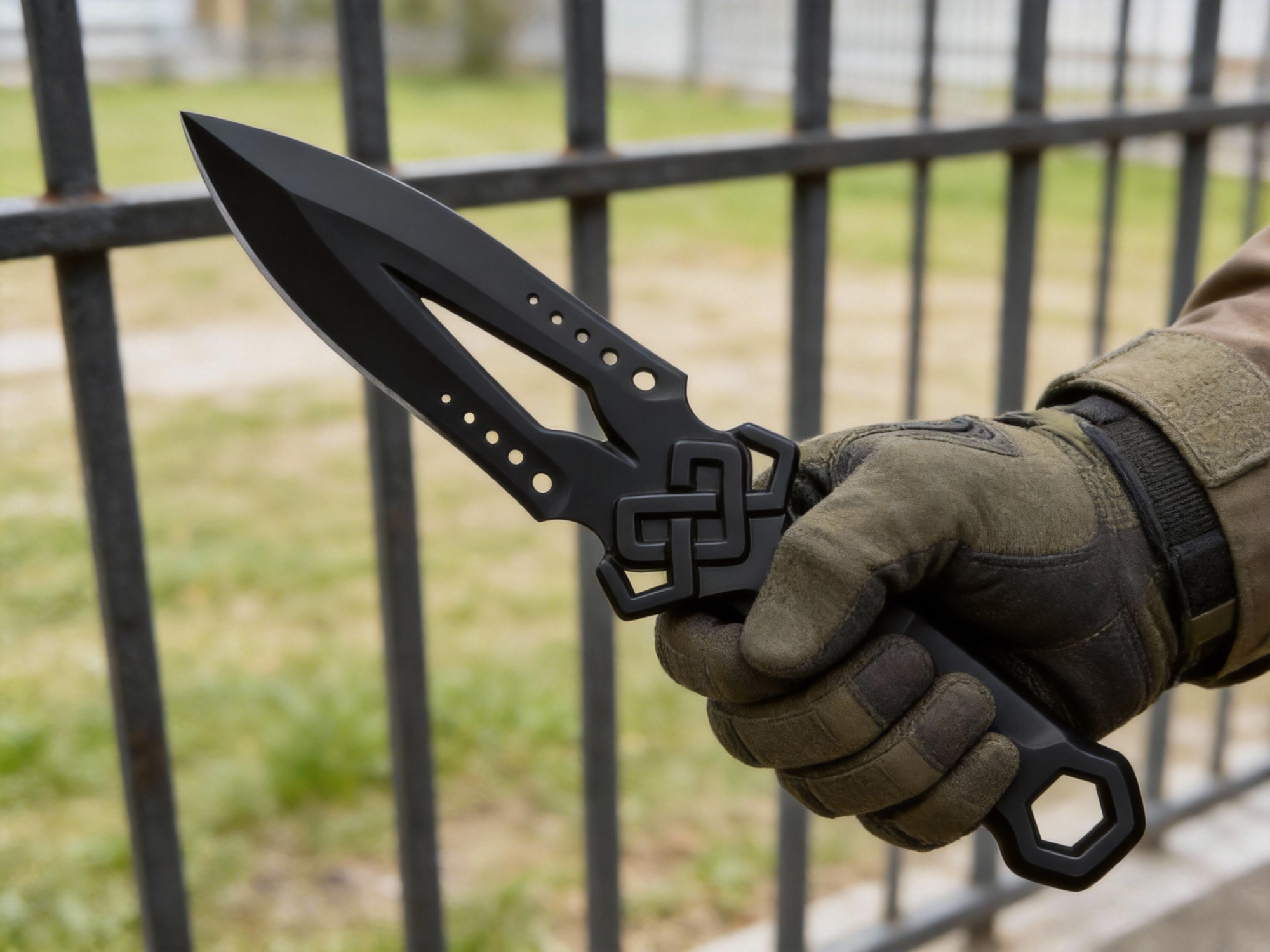 Linked Lock Edge Tactical Dagger - Ted | Nexprint: Free 3D Model Downloads