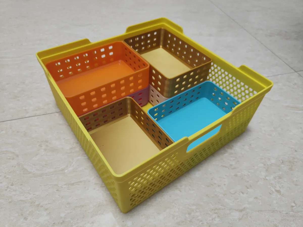 Stackable Modular Storage Basket, 230 x 230 mm, MF - 轻风 | Nexprint ...
