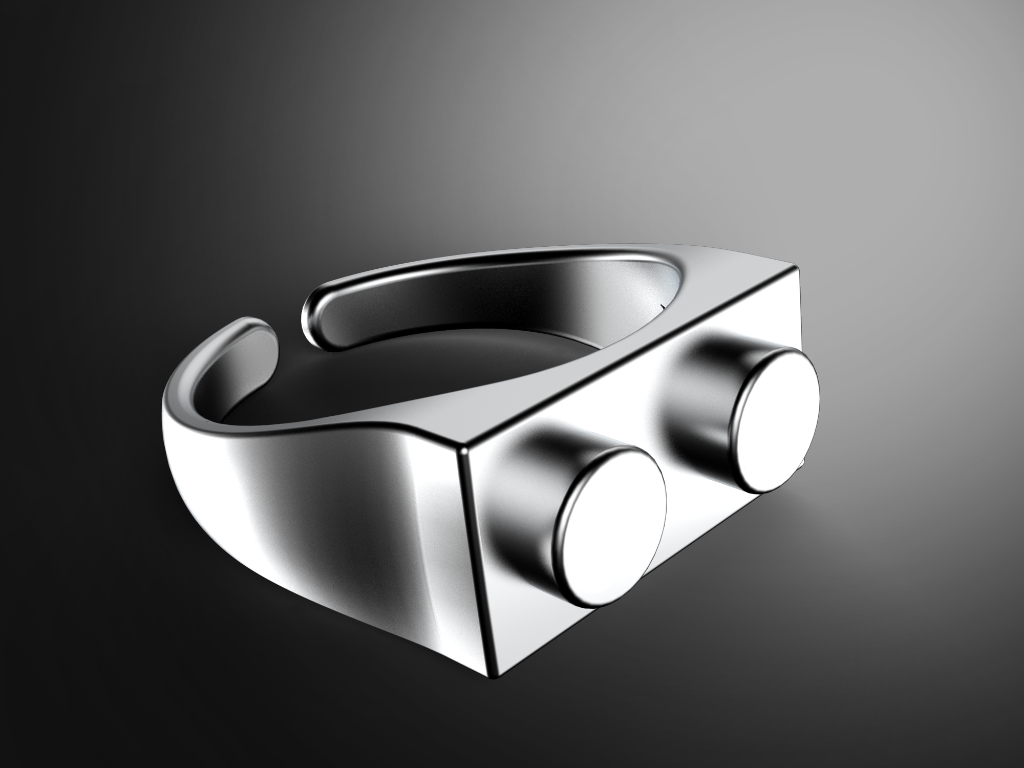 Building-block ring, compatible with LEGO brick parts. - Dabig大表哥 ...