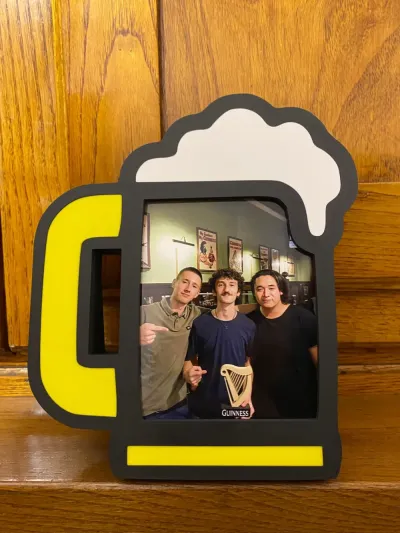 Beer Picture Frame Beer Photo Frame - Big Simi | Nexprint: Free 3D Model Downloads